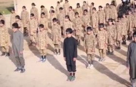 IŞİD çocukların eğitildiği kamptan görüntüler paylaştı