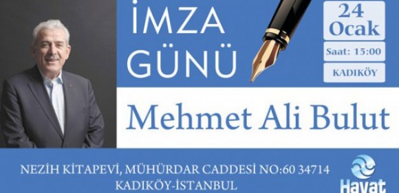 Mehmet Ali Bulut okurlarıyla buluşuyor